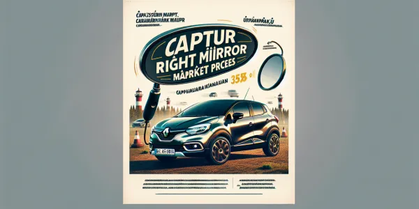 Captur Sağ Ayna Piyasa Fiyatları