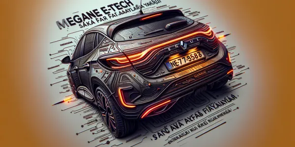 Megane E-Tech Sağ Arka Far Yedek Parça Fiyat Listesi