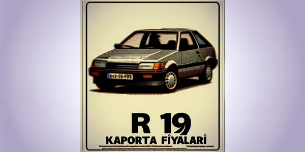 R 19 Kaporta Sanayi Satış Fiyatları