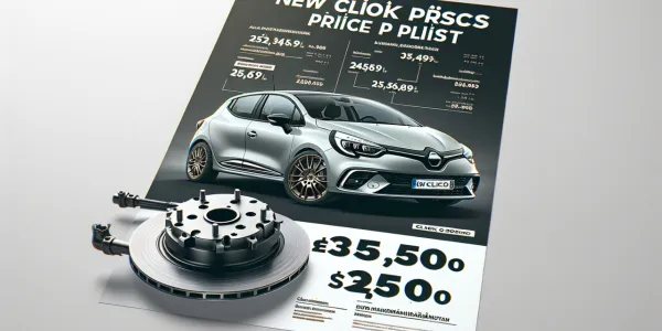 Yeni Clio Disk Yedek Parça Fiyat Listesi