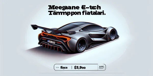 Megane E-Tech Arka Tampon Yedek Parça Fiyat Listesi