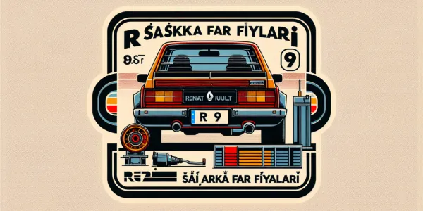 R 9 Sağ Arka Far Fiyat Listesi