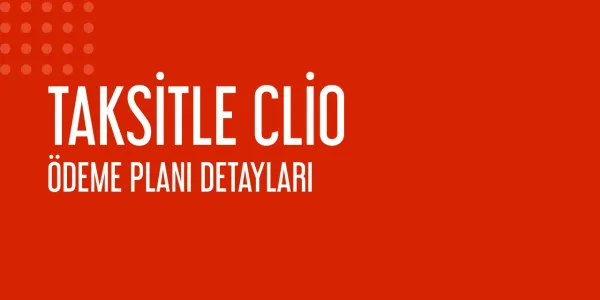 Renault Clio Taksitle Satış Detayları