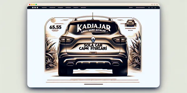 Kadjar Sol Arka Cam Fiyat Listesi