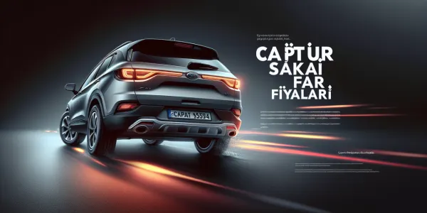 Captur Sağ Arka Far Sanayi Satış Fiyatları