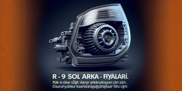 R 9 Sol Arka Far Yedek Parça Fiyat Listesi