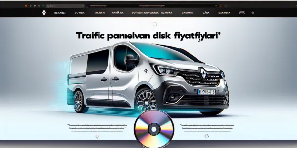 Trafic Panelvan Disk Fiyatları