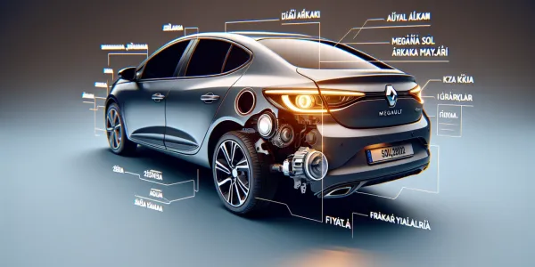 Megane Sol Arka Far Yedek Parça Fiyat Listesi