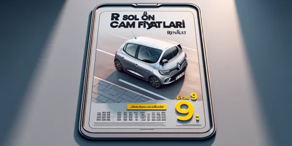 R 9 Sol Ön Cam Sanayi Satış Fiyatları