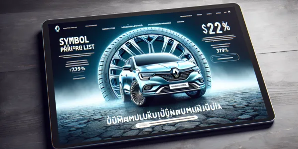 Symbol Jant Fiyat Listesi