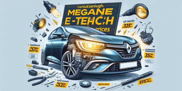 Megane E-Tech Sol Ön Far Yedek Parça Fiyat Listesi